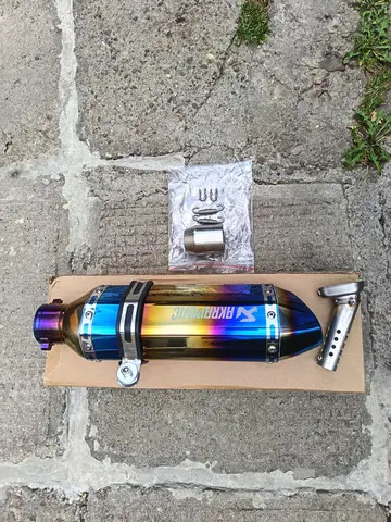 Toba SPORT MOTO / ATV / AKRAPOVIC BLUE FLAME ! NOU