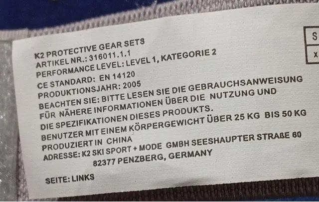 Vand Genunchiere K2,noi