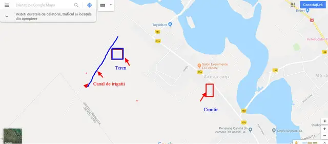 Vand Teren Extravilan Samurcasi (Buftea - Crevedia)