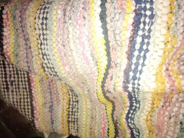 Covor rustic retro multicolor