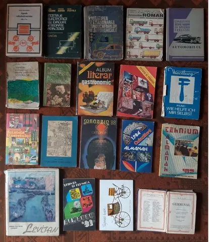 Vand colectie 1000 carti, reviste, timbre.