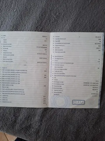 Vand autoutiliara furgon Renault Master