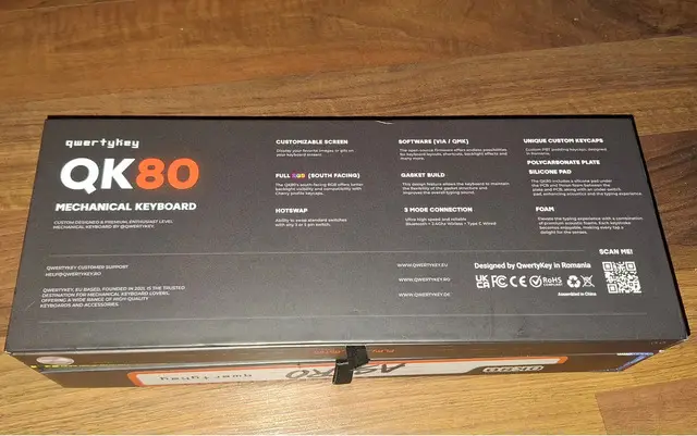 Tastatura QwertyKey 80 Astro Bluetooth Wireless