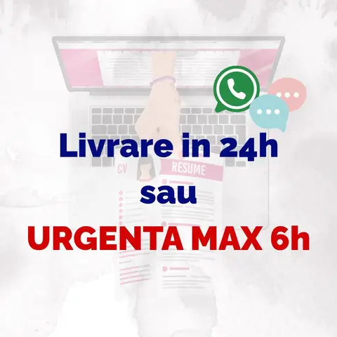 Traduceri engleza romana CV-uri angajare – Sector 3