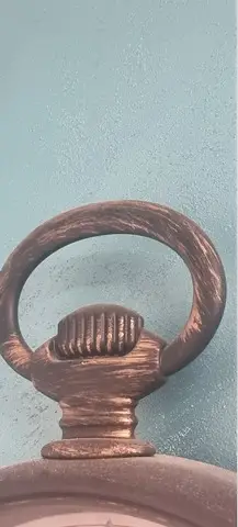 Ceas Perete Retro Vintage Cifre Romane (Bronz Patinat)