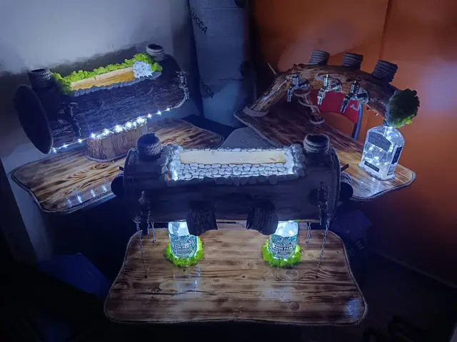 Dozator Rustic Din Lemn