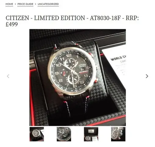 Citizen Eco-Drive Limited Edition (1.416 / 2.500)