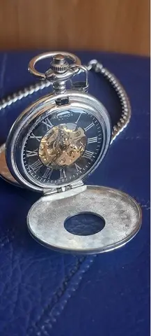 Ceas de buzunar clasic schelet | Akribos XXIV AK609