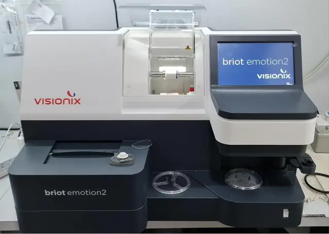 Visionix Briot Emotion 2 Optical Lens Edger and Tracer