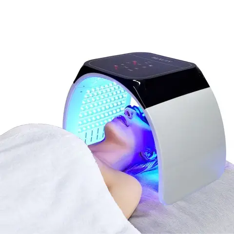 Masca faciala cu LED-uri 7 culori Aparat profesional