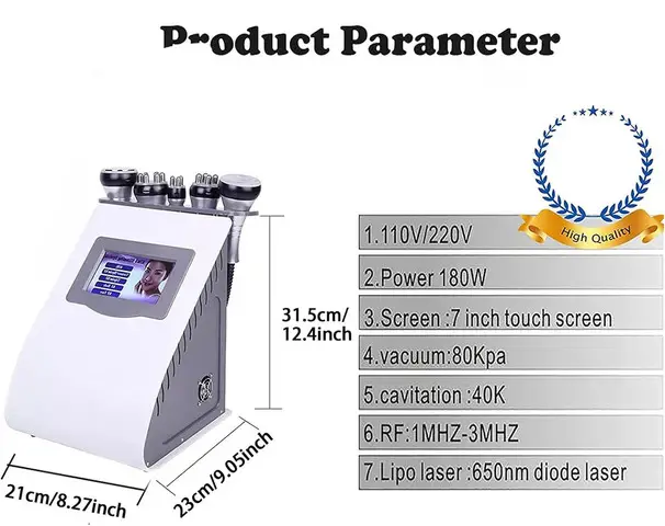 Aparat profesional cavitatie cu lipolaser