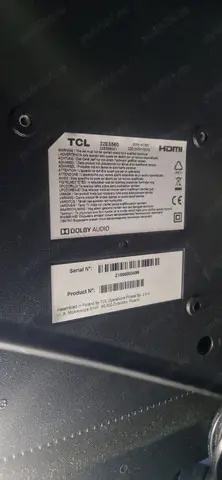 Smart TV TCL 32ex560, WiFi, LAN