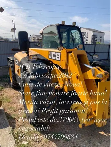 Piese utilaje jcb buldoexcavatoare excavatoare