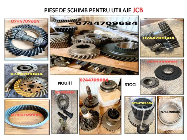 Piese utilaje jcb buldoexcavatoare excavatoare