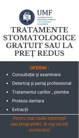 Ingrijire dentara gratuita