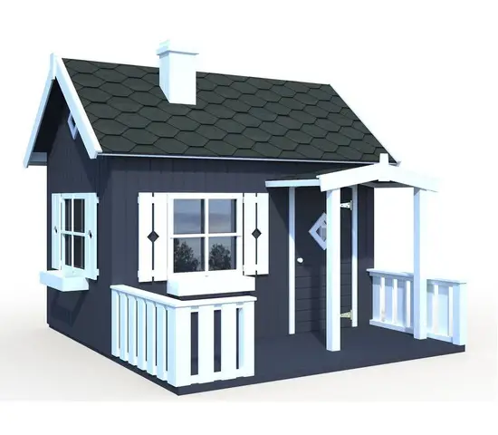 Casuta de joaca din lemn pentru copii, ecologica