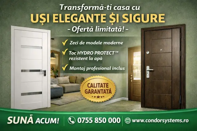 Solutii complete de usi pentru proiecte de anvergura