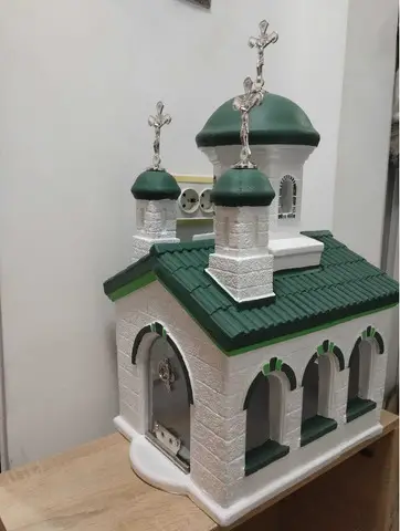 Bisericuta cu Postament pt exterior