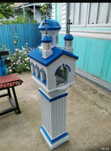 Bisericuta cu Postament pt exterior
