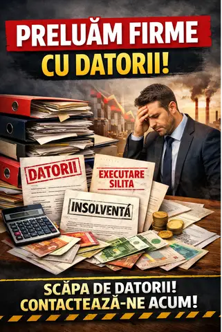 Preluam firme cu datorii