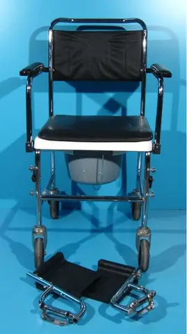 Scaun cu rotile si wc