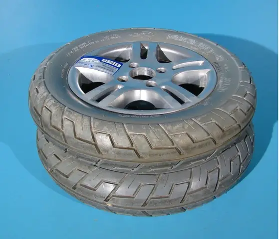 Roata cu cauciuc plin carucior electric 14 X 3.50-8