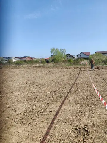 Teren de casa , gaz, curent, in Buftea - Darza