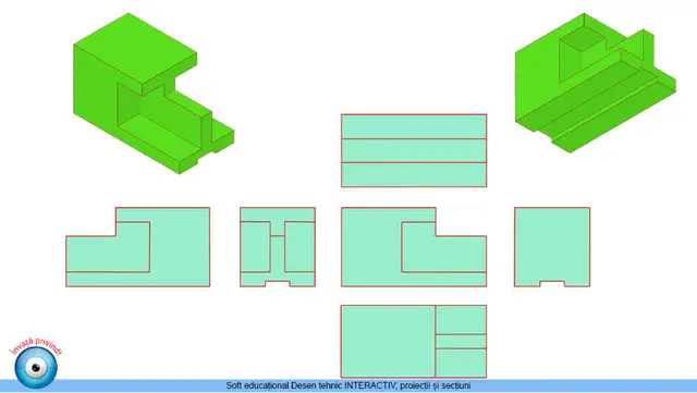 Soft educational desen tehnic interactiv