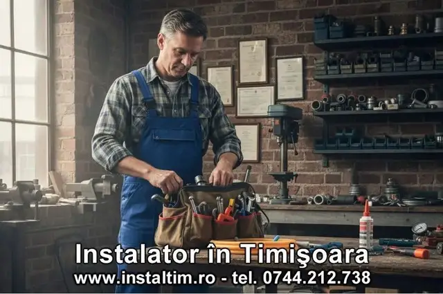 Instalator in Timisoara, apa, centrale termice