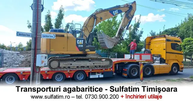 Transport agabaritic cu Sulfatim Timisoara