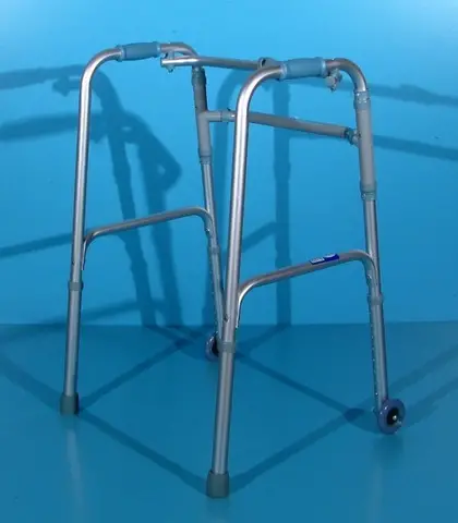 Cadru pentru mers cu 2 roti din aluminiu
