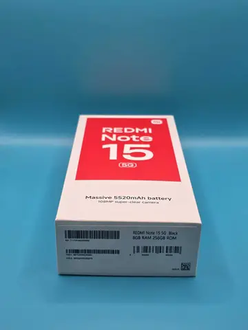 Redmi Note 15 5G, Sigilat