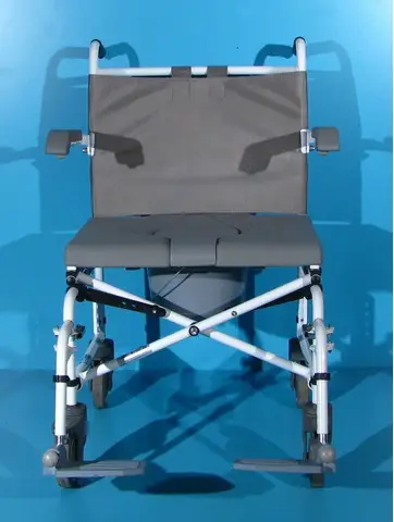 Scaun pliabil pentru WC si baie din aluminiu Drive