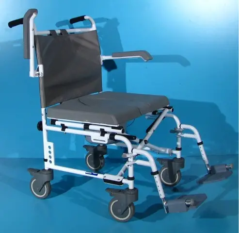 Scaun pliabil pentru WC si baie din aluminiu Drive