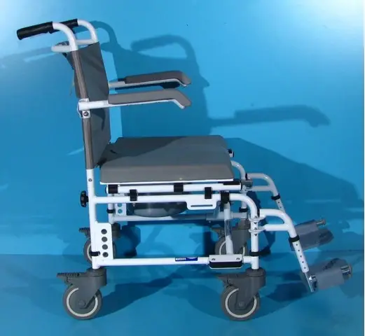 Scaun pliabil pentru WC si baie din aluminiu Drive