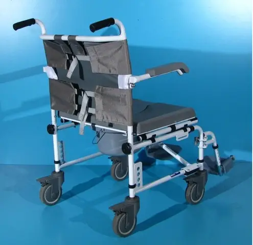 Scaun pliabil pentru WC si baie din aluminiu Drive