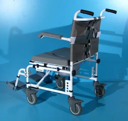 Scaun pliabil pentru WC si baie din aluminiu Drive