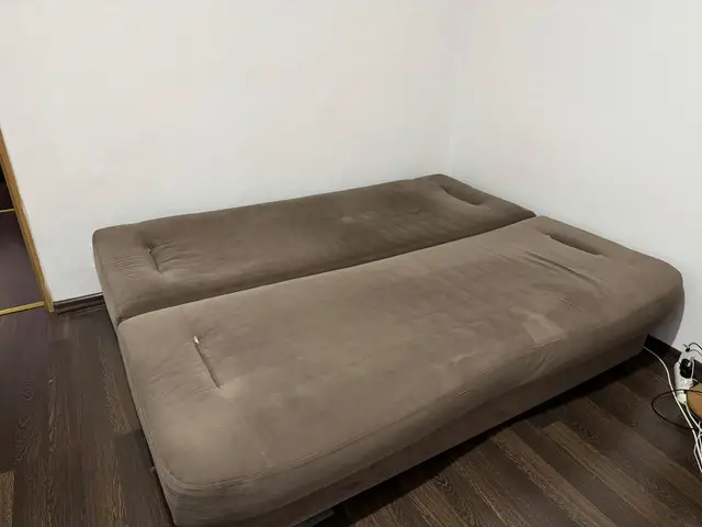 Vand canapea extensibila cu lada de depozitare
