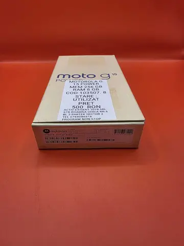 Motorola G15 Power, Sigilat