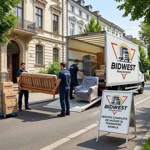 Ai de mutat mobila? BIDWEST te rezolva!