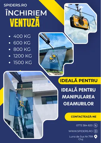 Inchiriere / vanzare ventuza pentru sticla