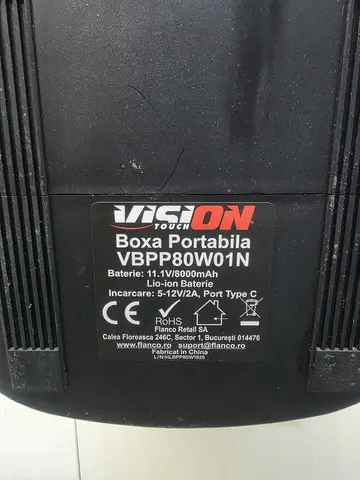 Boxa Portabila Vision Touch Party, Cod: 103647