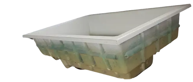 Piscina din fibra de sticla