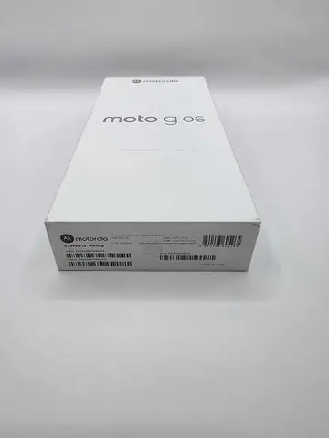 Motorola G06, Sigilat