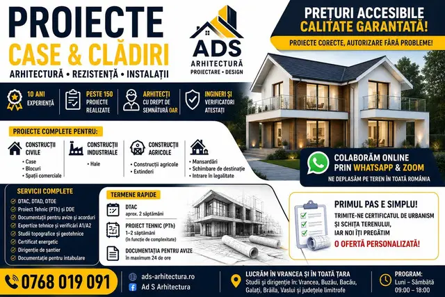 Proiecte Case, DTAC, Proiect Tehnic