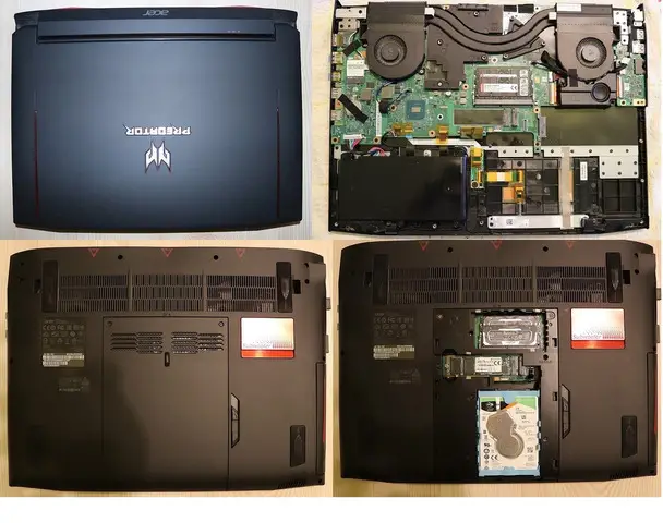Laptop Gaming Acer Predator G9-593 i7 Gtx 1070