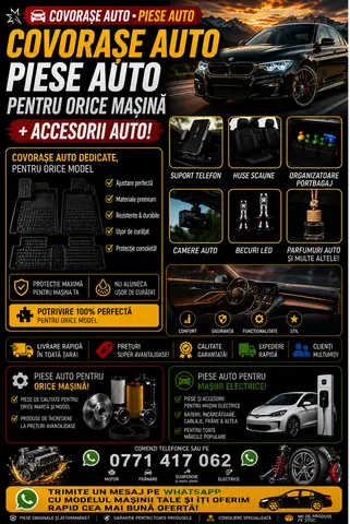 Piese & accesorii auto pentru orice marca si model