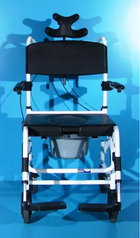 Scaun pentru WC si baie din aluminiu  Mobilex