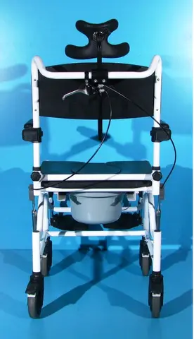 Scaun pentru WC si baie din aluminiu  Mobilex