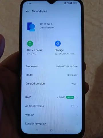 Oppo A17 4G